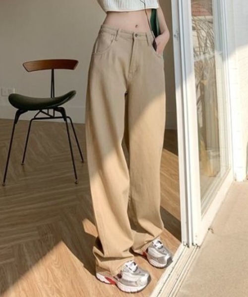 gossip!ロサンゼルス ジーンズ デニム デニムパンツ カラーストレート