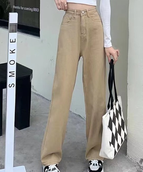 gossip!ロサンゼルス ジーンズ デニム デニムパンツ カラーストレート