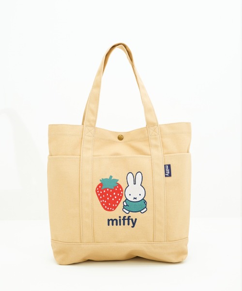 Miffy（ミッフィー） トートバッグ A4サイズ対応 500mlペットボトル