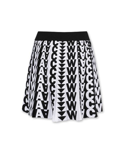 WAAC ロゴ総柄スカート ブラック サイズ0 スカート WOMENS WAACロゴスカート : ZOZOTOWN Yahoo!店 - 通販
