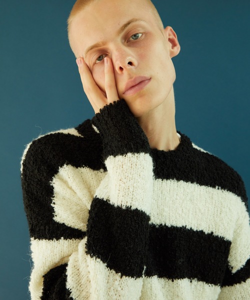 NUMBER (N)INE（ナンバーナイン） セーター ニット ALPACA STRIPED