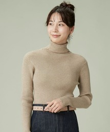 1日までSALE！最終値下げViaggio Blu☆ベーシックリブタートルニット Pitta Re：） ニット セーター リブタートル プルオーバー