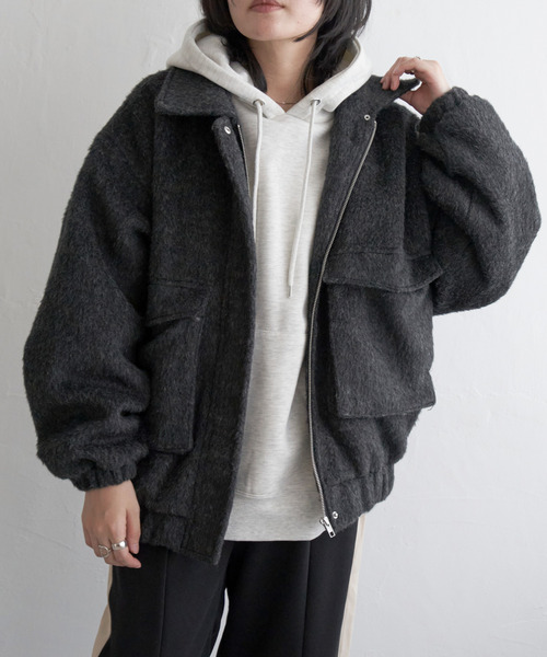 VENCE EXCHANGE ミリタリージャケット モッズコート シャギーフライト