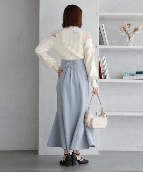 【お値下げ‼︎】オーガンジーマーメイドスカート オーガンジーマーメイドスカート（スカート）｜LANTINAM（ランティナム