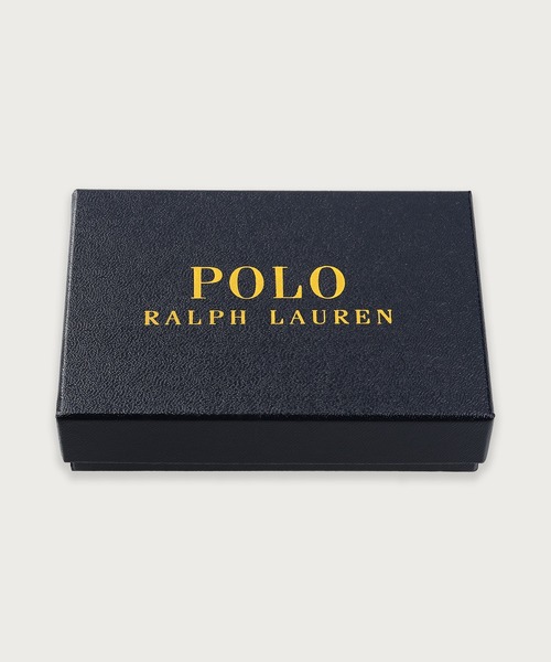 【POLO RALPH LAUREN】カードケース＆ジップコインケース POLO RALPH LAUREN パスケース ソフトシュリンクレザー カード