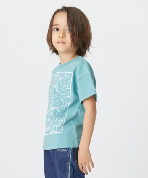 HAKKA KIDS（ハッカキッズ） tシャツ ジップアップカーディガンTシャツ