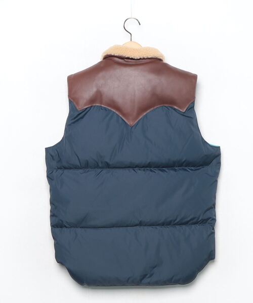 Rocky Mountain Featherbed ダウンベスト ネイビー 42 Rocky Mountain FeatherBed」 ダウンベスト 42 ネイビー メンズ