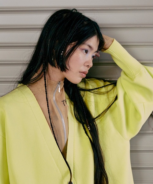 THINGS THAT MATTER（シングス ザット マター） カーディガン FRONT