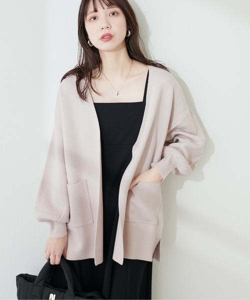 natural couture 「natural couture」 ニットカーディガン FREE