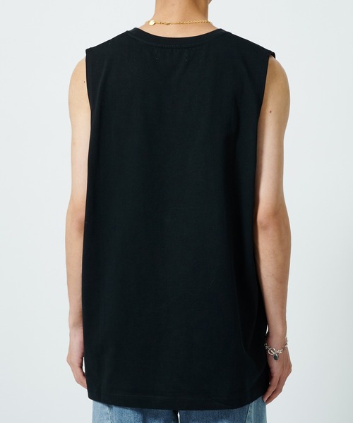 JieDa（ジエダ） tシャツ STUDIOUS別注 NO SLEEVE CAR FONT TEE メンズ
