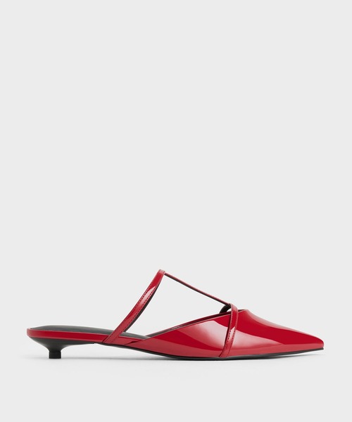 サンダル・ミュール SANDAL CLETHRA CHARLES ＆ KEITH サンダル Clio クリオ スラントヒールミュール