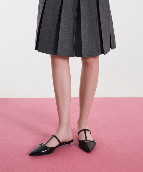 【関税込み】Miista バーガンディ Clarin ミュール Clarin Burgundy Mule Sandals | Miista