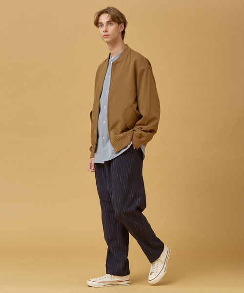 ABAHOUSE（アバハウス） スラックス 「セットアップ対応」ワイド