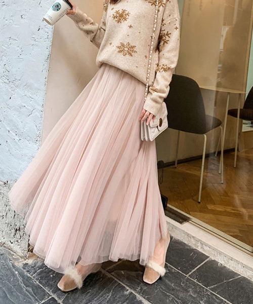 INASTUDIOS（イーナストゥディオス） スカート エアリータッチ