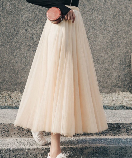 INASTUDIOS（イーナストゥディオス） スカート エアリータッチ