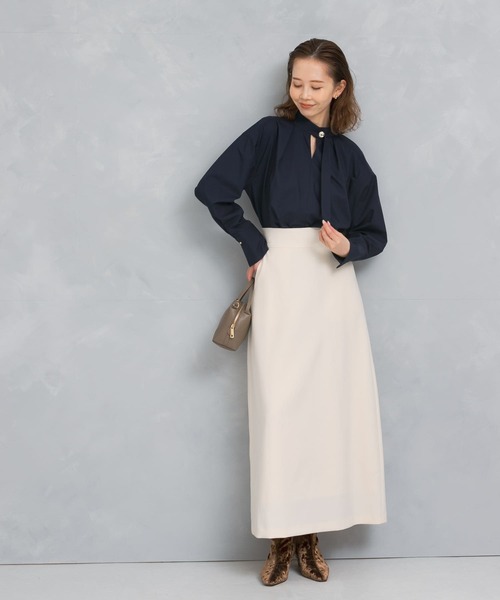 Aライン ロングスカート セットアップ対応 ハイウエストスタイル スカート ロングAラインスカート : ZOZOTOWN Yahoo!店 - 通販