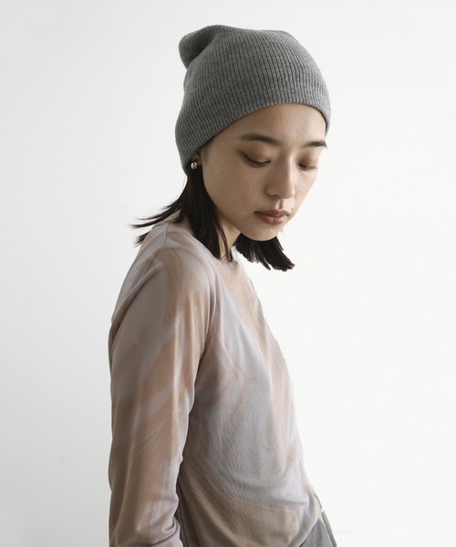 【最終値下げ】アルパカMIXシャギーニットキャップ/ピンク JAKKE/ジャッキー】 BONNY KNIT ：バラクラバ（ニットキャップ