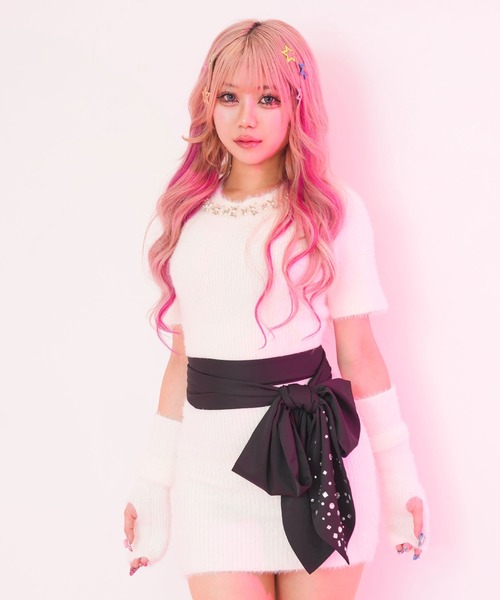 Diable baiser（ディアブルベーゼ） ニット セーター アームウォーマー