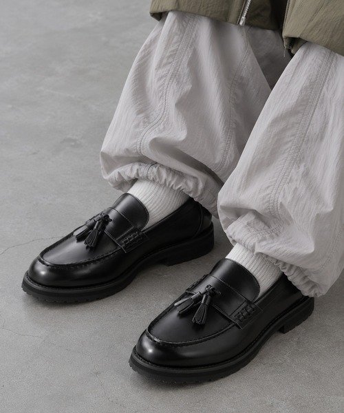 London Shoe Make（ロンドンシューメイク） ローファー ＋4.5cm 牛革