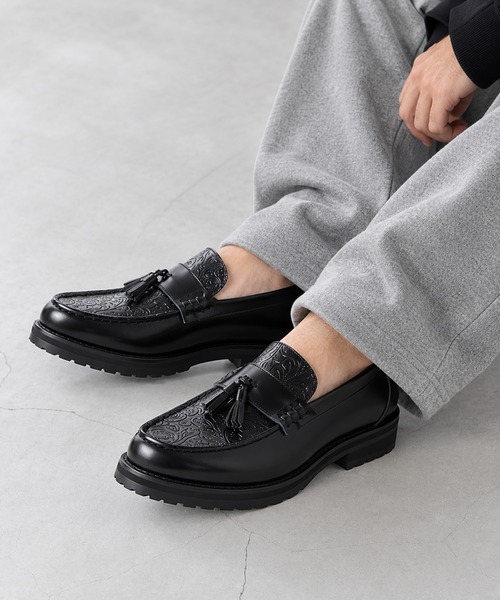 London Shoe Make（ロンドンシューメイク） ローファー ＋4.5cm 牛革