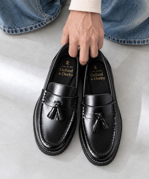 London Shoe Make（ロンドンシューメイク） ローファー ＋4.5cm 牛革 