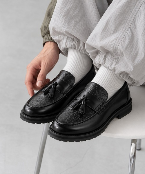 London Shoe Make（ロンドンシューメイク） ローファー ＋4.5cm 牛革
