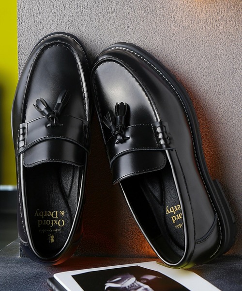 ローファー London Shoe Make ローファー WEB限定 ＋4.5cm レザー タンク