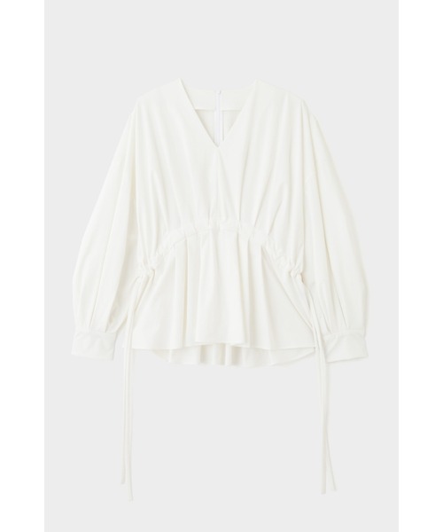 LE PHIL（ル フィル） ブラウス シャツ ナイロンストレッチブロード