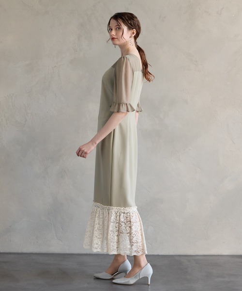 定価19800円 即日発送 AIMER美品 結婚ドレス パーティドレス AIMER パーティードレス