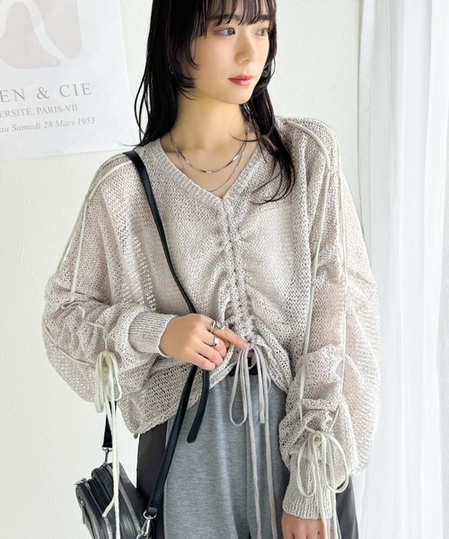 はるか様 フルオーダー2点❤︎専用ページ❤︎ mily bilet ニット セーター 「mily bilet」ルーズな愛らしさで