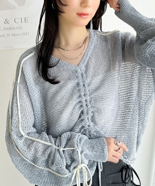はるか様 フルオーダー2点‪‪❤︎‬専用ページ‪‪❤︎‬ mily bilet ニット セーター 「mily bilet」ルーズな愛らしさで