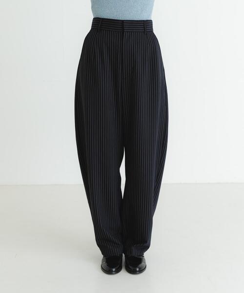 URBAN RESEARCH パンツ 「3サイズ展開」ストライプコクーン