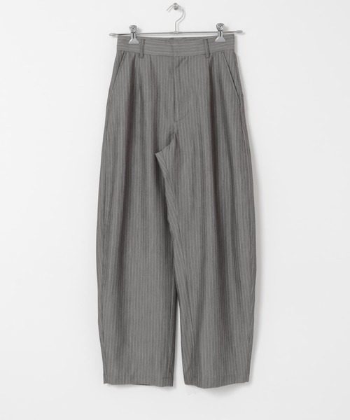 URBAN RESEARCH パンツ 「3サイズ展開」ストライプコクーン