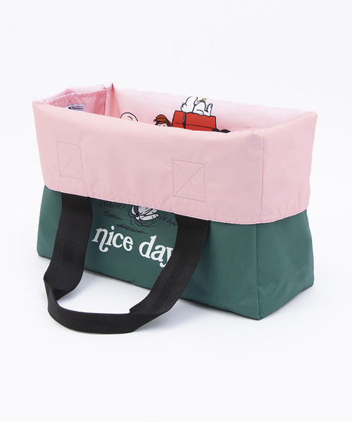 LeSportsac トートバッグ LG REVERSIBLE TOTE スヌーピーアンド