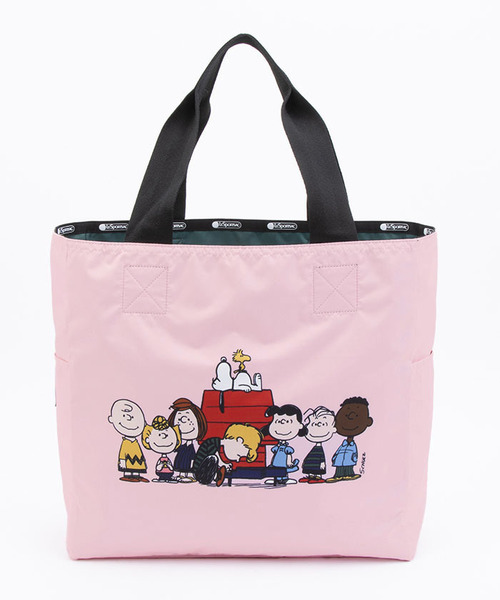 すぐ届く【LESPORTSAC】スヌーピーアンドギャング トート LeSportsac トートバッグ LG REVERSIBLE TOTE スヌーピーアンド