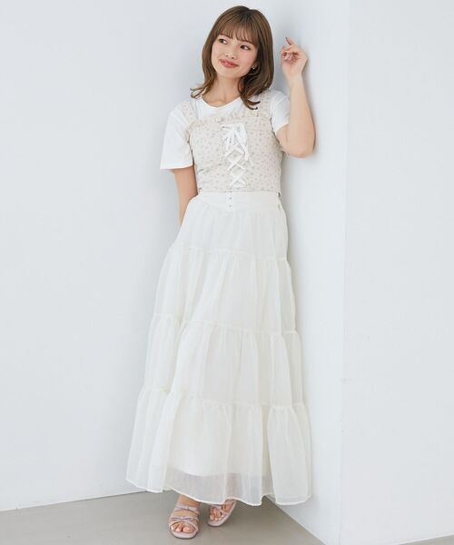 MAJESTIC LEGON（マジェスティックレゴン） スカート コルセット