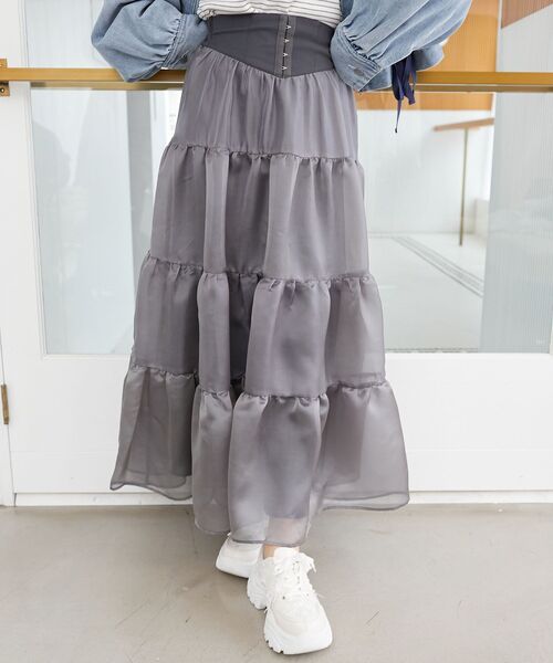 MAJESTIC LEGON（マジェスティックレゴン） スカート コルセット
