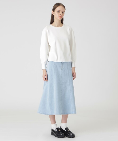 BLUE LABEL CRESTBRIDGE デニムスカート ストレッチデニム