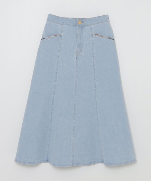 BLUE LABEL CRESTBRIDGE デニムスカート ストレッチデニム