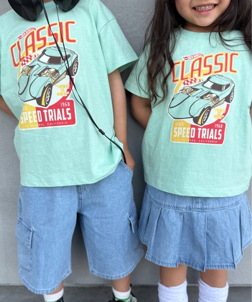 ホットウィール第38回ロサンゼルスコンベンションTシャツLサイズ。 Crescent tシャツ 「Hot WHeeLs」ホットウィール車プリント半袖T