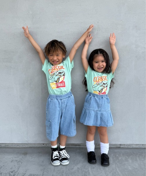 Crescent tシャツ 「Hot WHeeLs」ホットウィール車プリント半袖Tシャツ