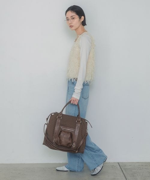 JEANASIS｜ループフリンジヤーンNS | Rakuten Fashion(楽天