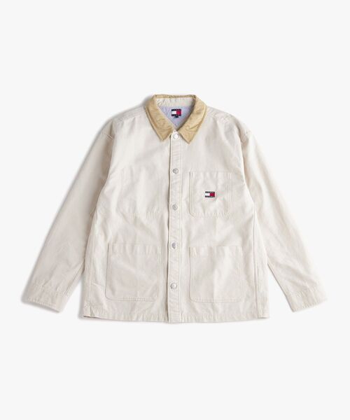 TOMMY JEANS（トミー・ジーンズ） シャツ キャンバスコーデュロイ