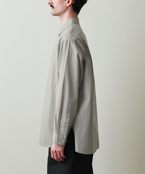 Steven Alan ストライプ ボタンダウンシャツ Lサイズ STEVEN ALAN シャツ 「Steven Alan」 C/L/S ストライプ