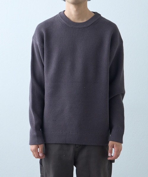 「CIAOPANIC TYPY」 長袖ニット SMALL チャコールグレー メンズ