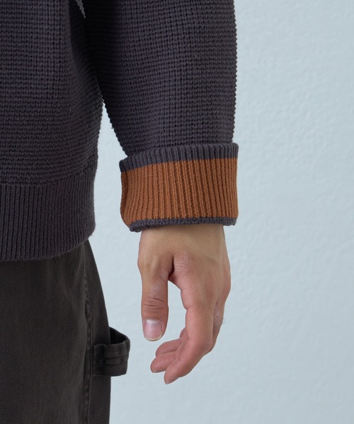 「CIAOPANIC TYPY」 長袖ニット SMALL チャコールグレー メンズ