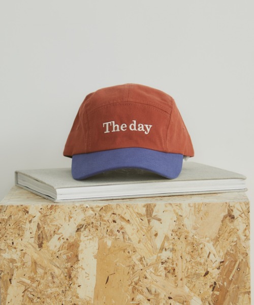 MERLOT（メルロー） キャップ 帽子 「The day」バイカラーロゴ刺繍