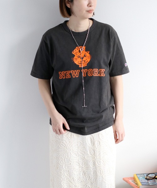 tシャツ 「champion」SHORT SLEEVE Tee TRACK CLUB レディース メンズ