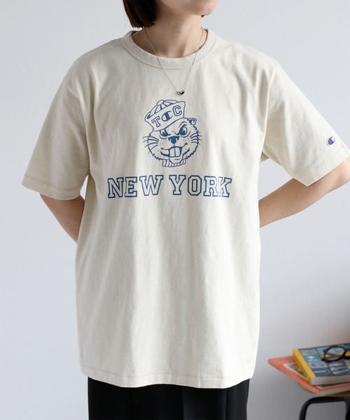 tシャツ 「champion」SHORT SLEEVE Tee TRACK CLUB レディース メンズ Champion tシャツ 「champion」SHORT SLEEVE Tee TRACK CLUB