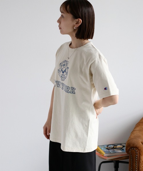 tシャツ 「champion」SHORT SLEEVE Tee TRACK CLUB レディース メンズ Champion tシャツ 「champion」SHORT SLEEVE Tee TRACK CLUB